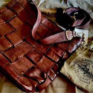 Campomaggi shoulder bag. Cognac. NWOT